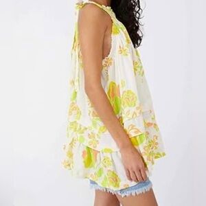 **New** Free People Floral Halter Top